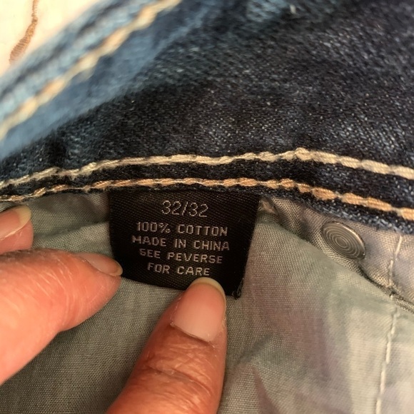 Just Black Bootcut Distressed Jeans - Picture 6 of 7